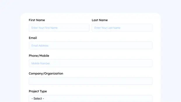 Graphic Designer Contact Form