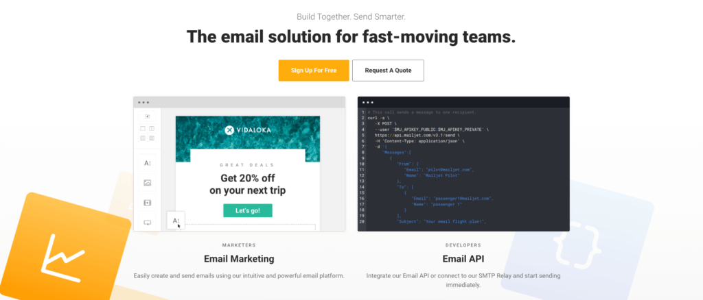 Mailchimp alternatives - Mailjet