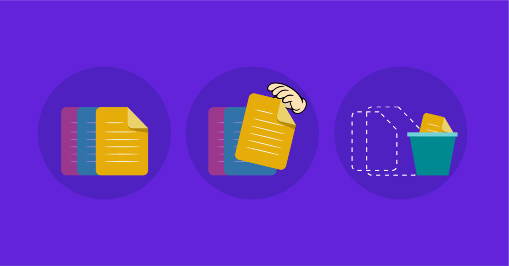 GDPR consent form defines why a specific piece of information is needed and discards it afterwards