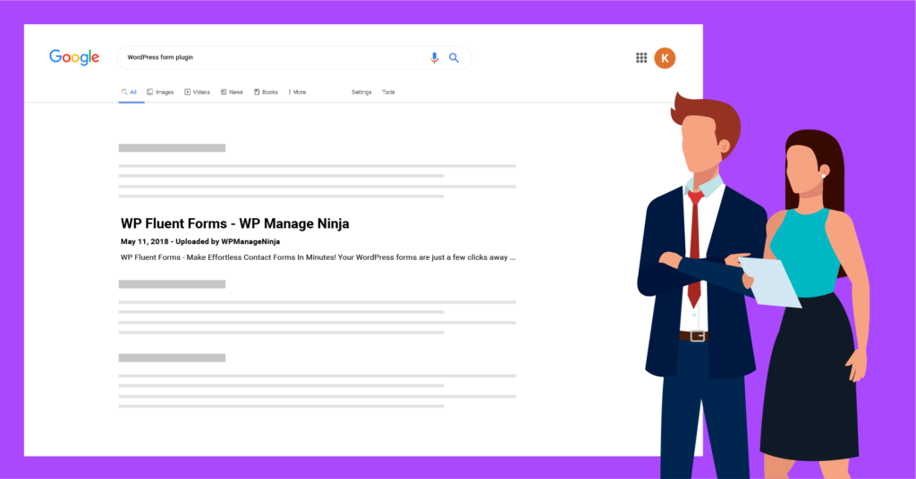 create a landing page