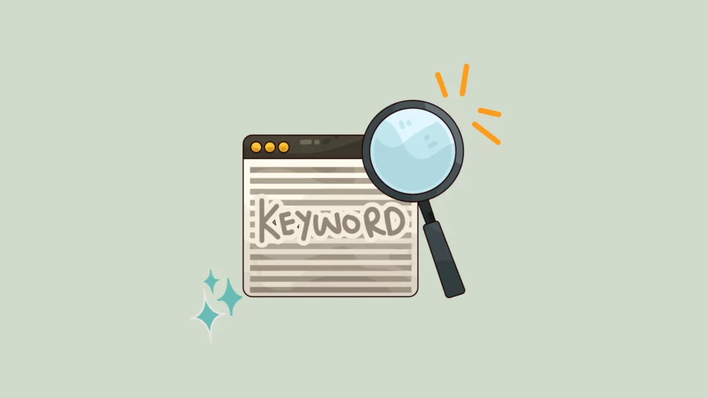 Choose the right keywords