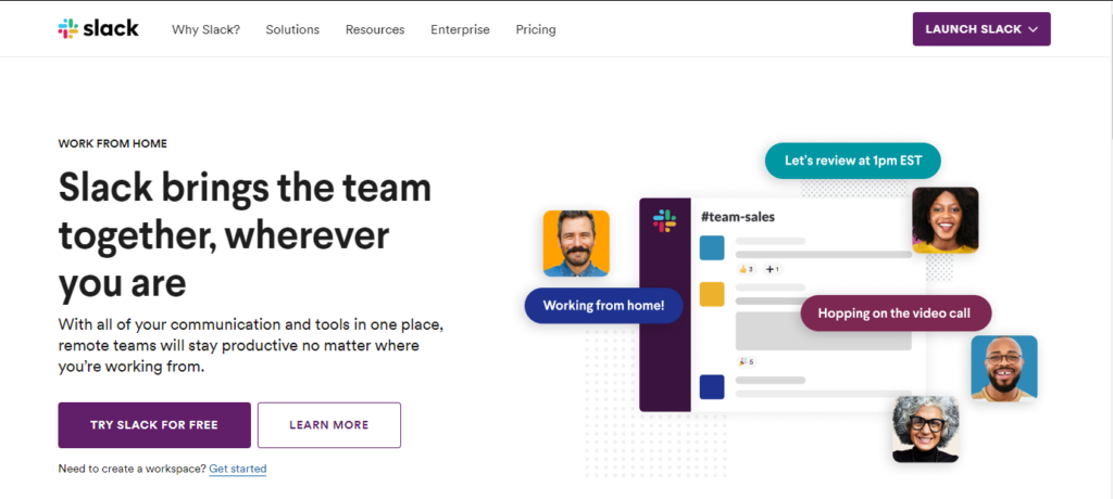 Slack - a great communication software