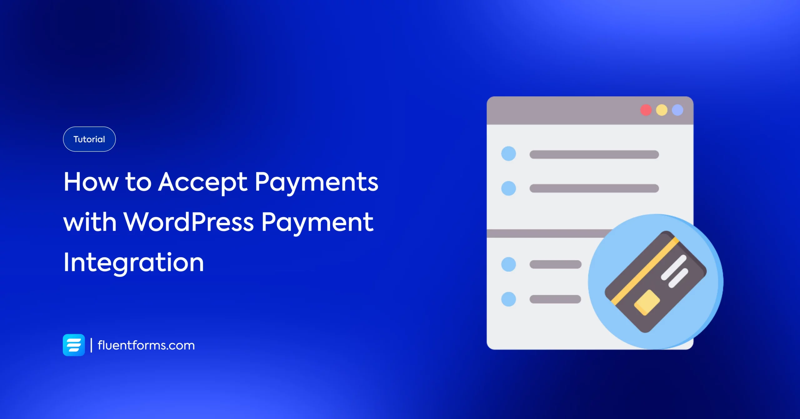 WordPress payment integration