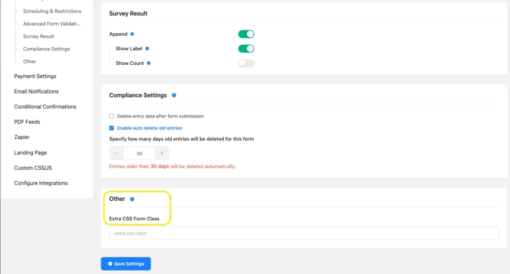 form success message, registration successful message