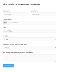 Valentine’s Day Promotions With WordPress Forms - Fluent Forms