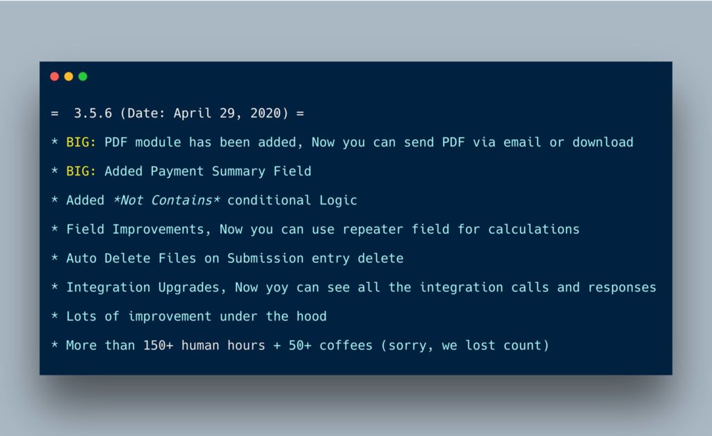Fluent Forms Update 3.5.6 3831