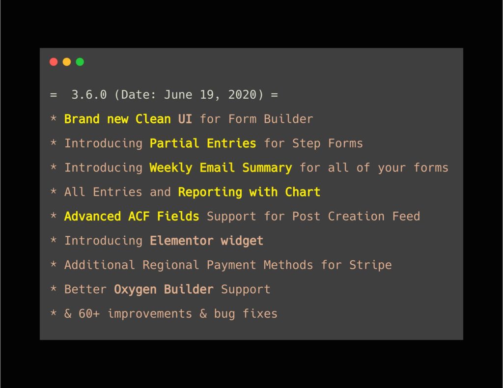 Fluent Forms Update 3.6.0 3831
