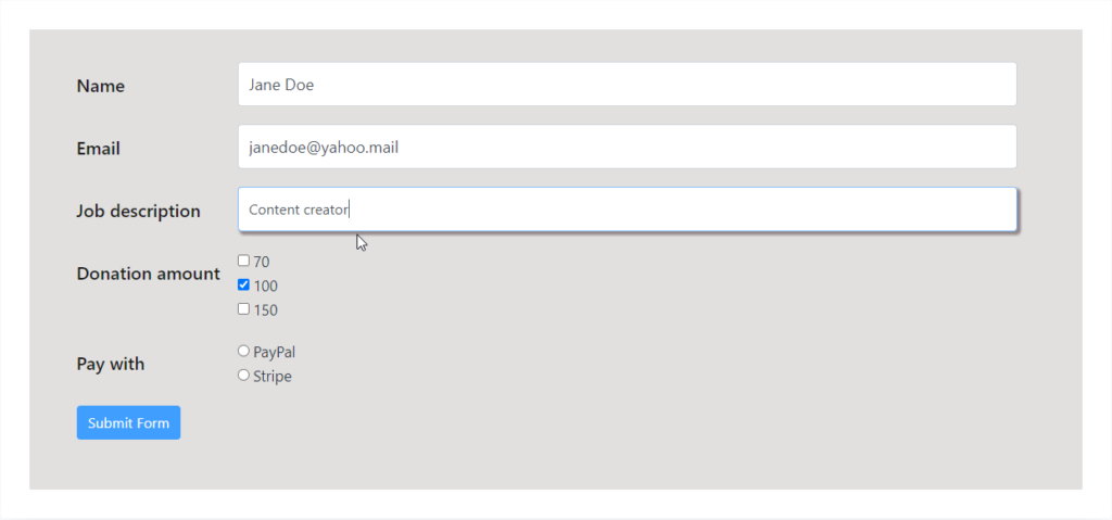 Guide users by highlighting the field they are working on