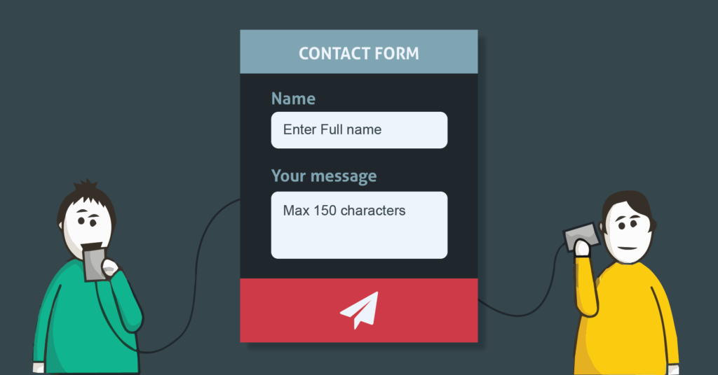 Contact Form and 17 Reasons Why You Need One on Your Website!