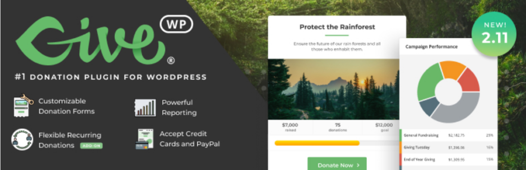 Give WP - WordPress Donation Plugin