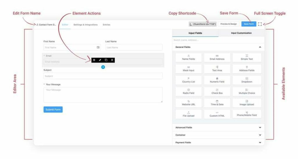 123 form builder vs fluent forms