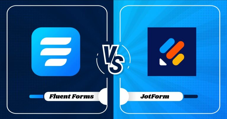 JotForm vs Fluent Forms – the Best JotForm Alternative
