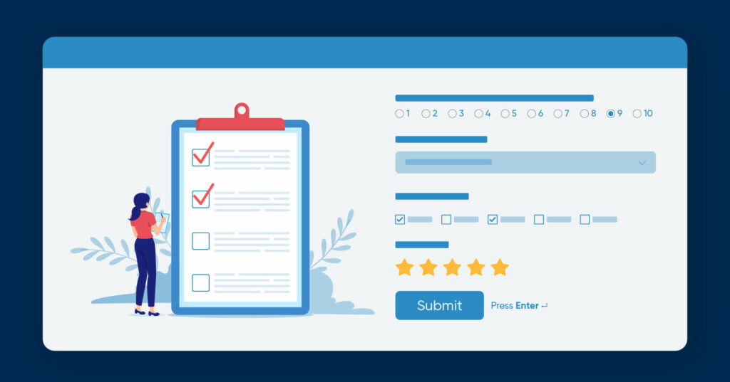 Surveys, polls, and quizzes - WordPress interactive forms