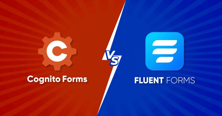 Cognito Forms vs. Fluent Forms: Best Contact Form Builder in WordPress