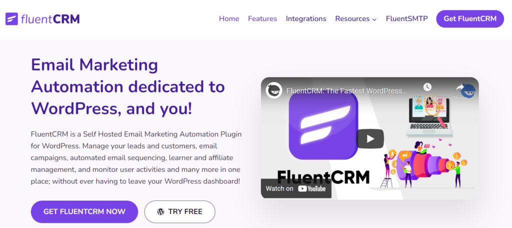 FluentCRM WordPress Plugin