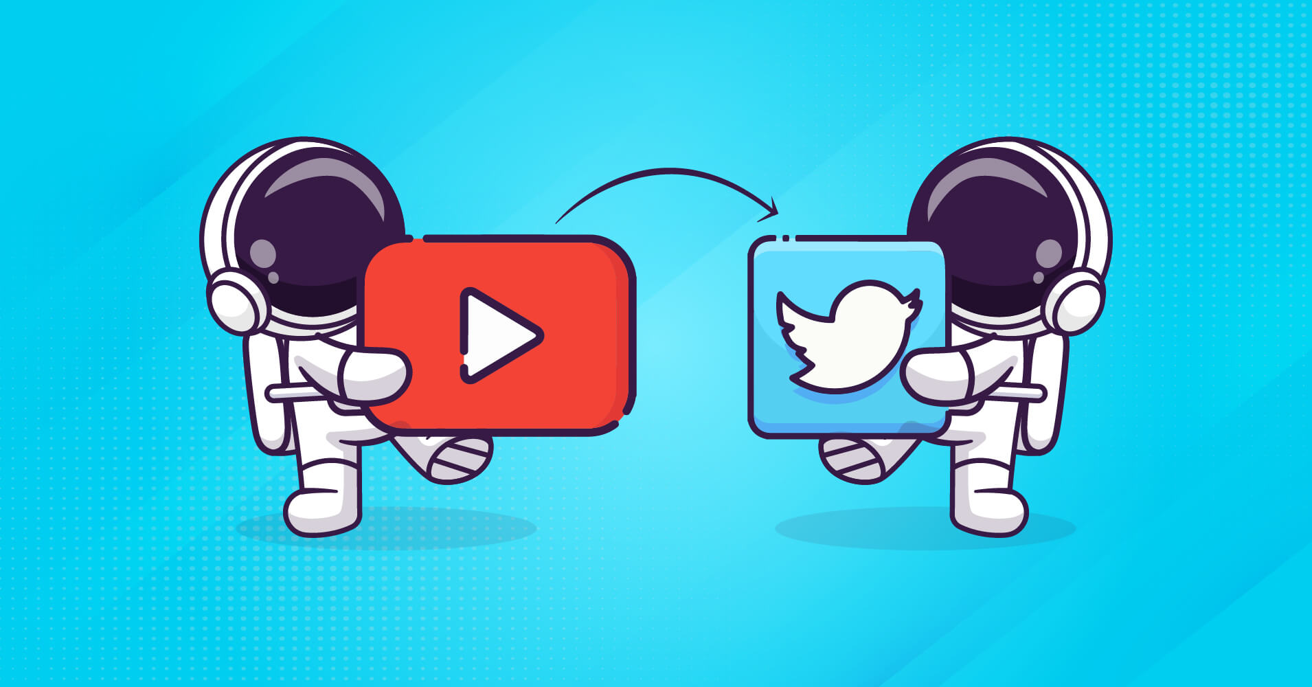 how to embed YouTube video on Twitter