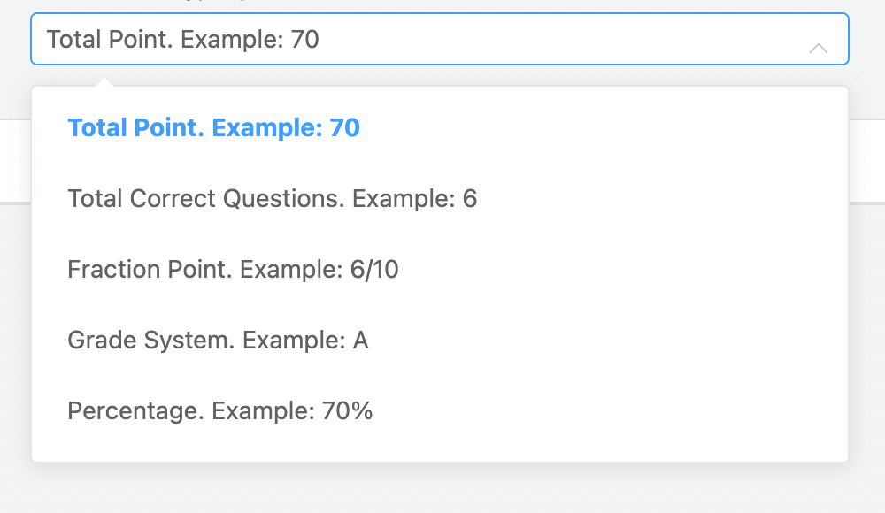 advanced scoring, quiz, Fluent Forms