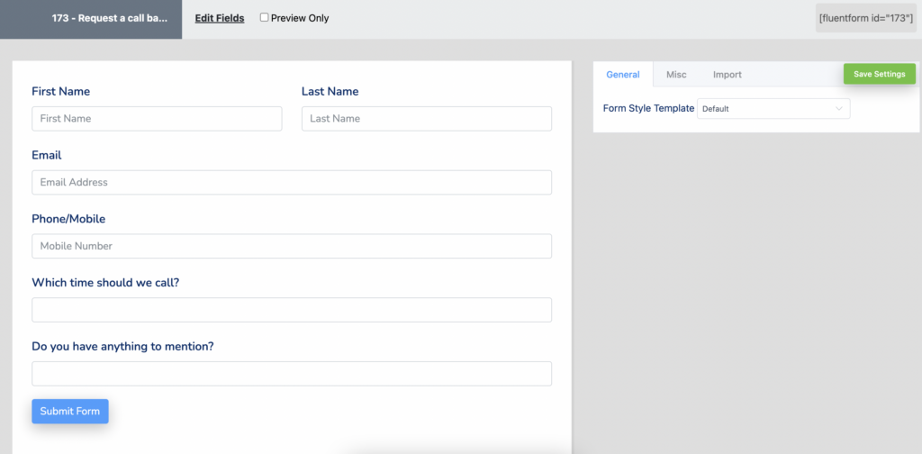 wordpress form builder