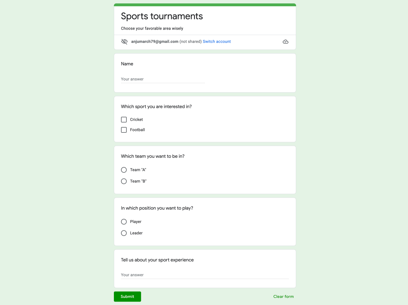 Google Form Ideas for Friends to Make Your Friends Feel Loved