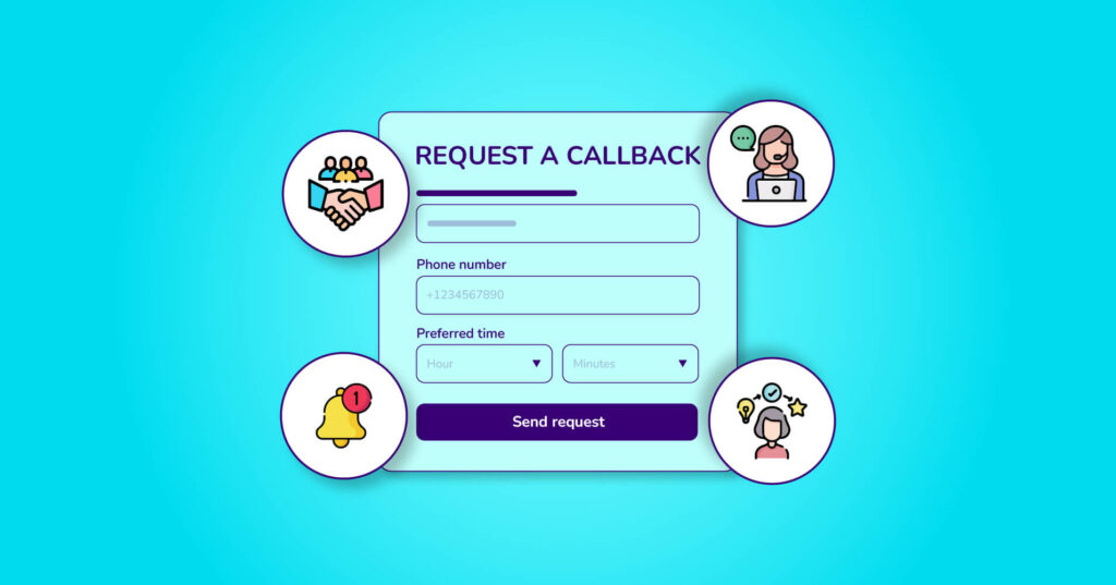 WordPress request a call back form