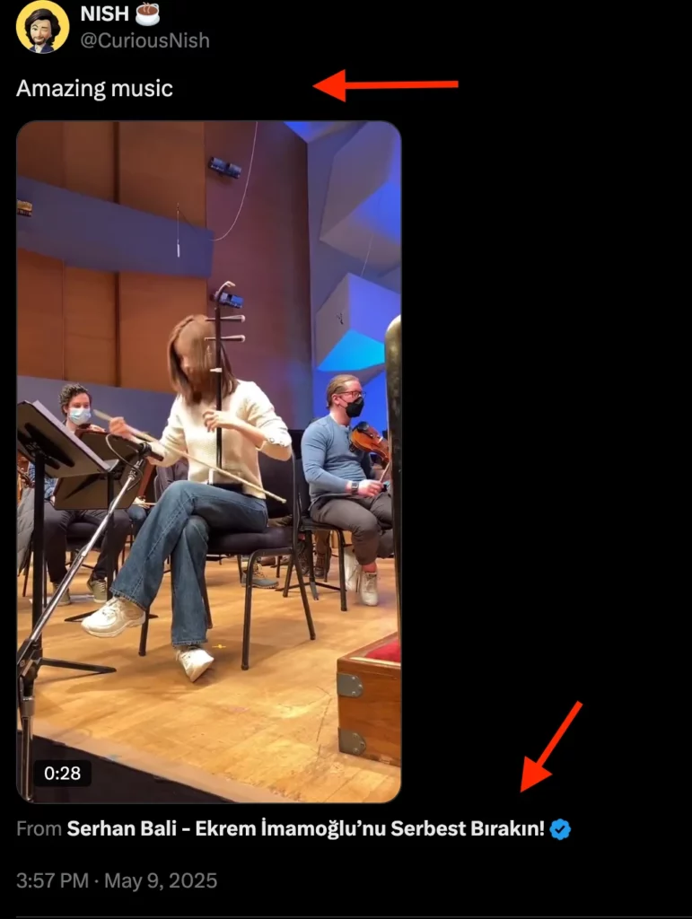 How to embed a Twitter/X video in a Twitter/X post