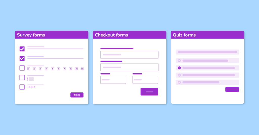 What is a multi-page form