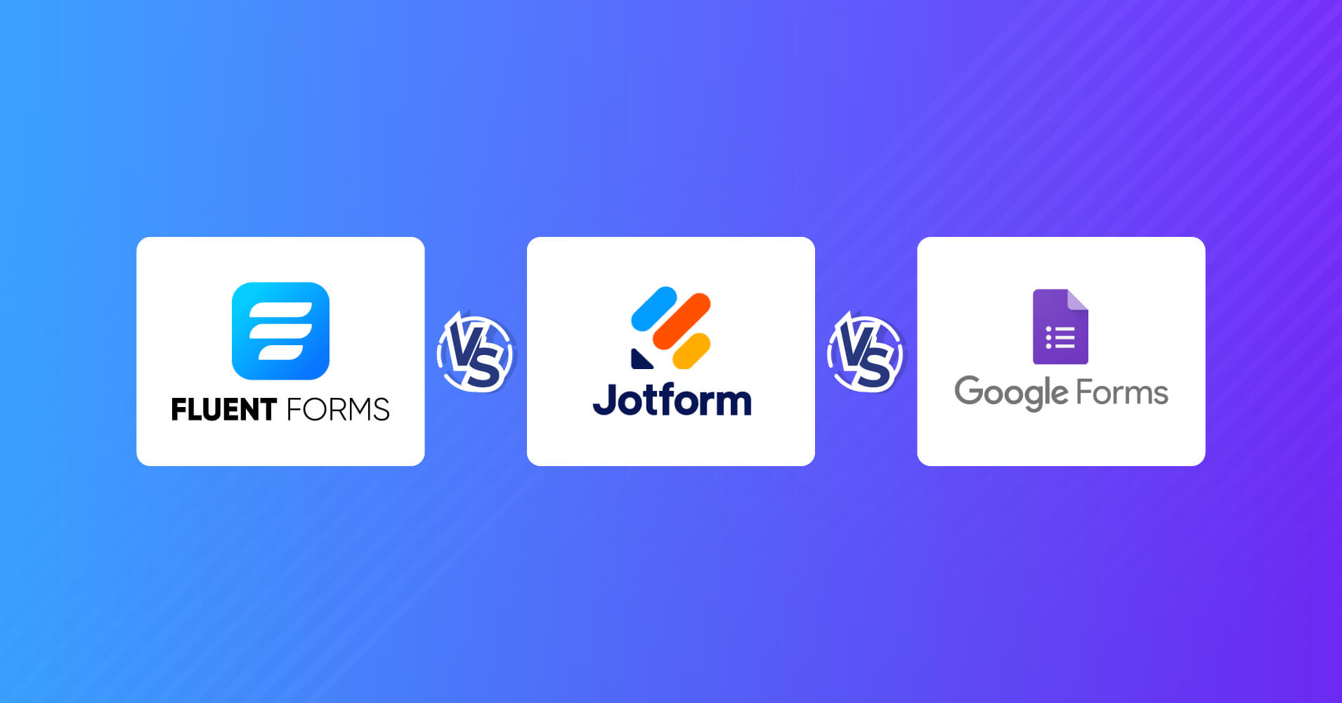 Google Forms vs Jotform vs Fluent Forms