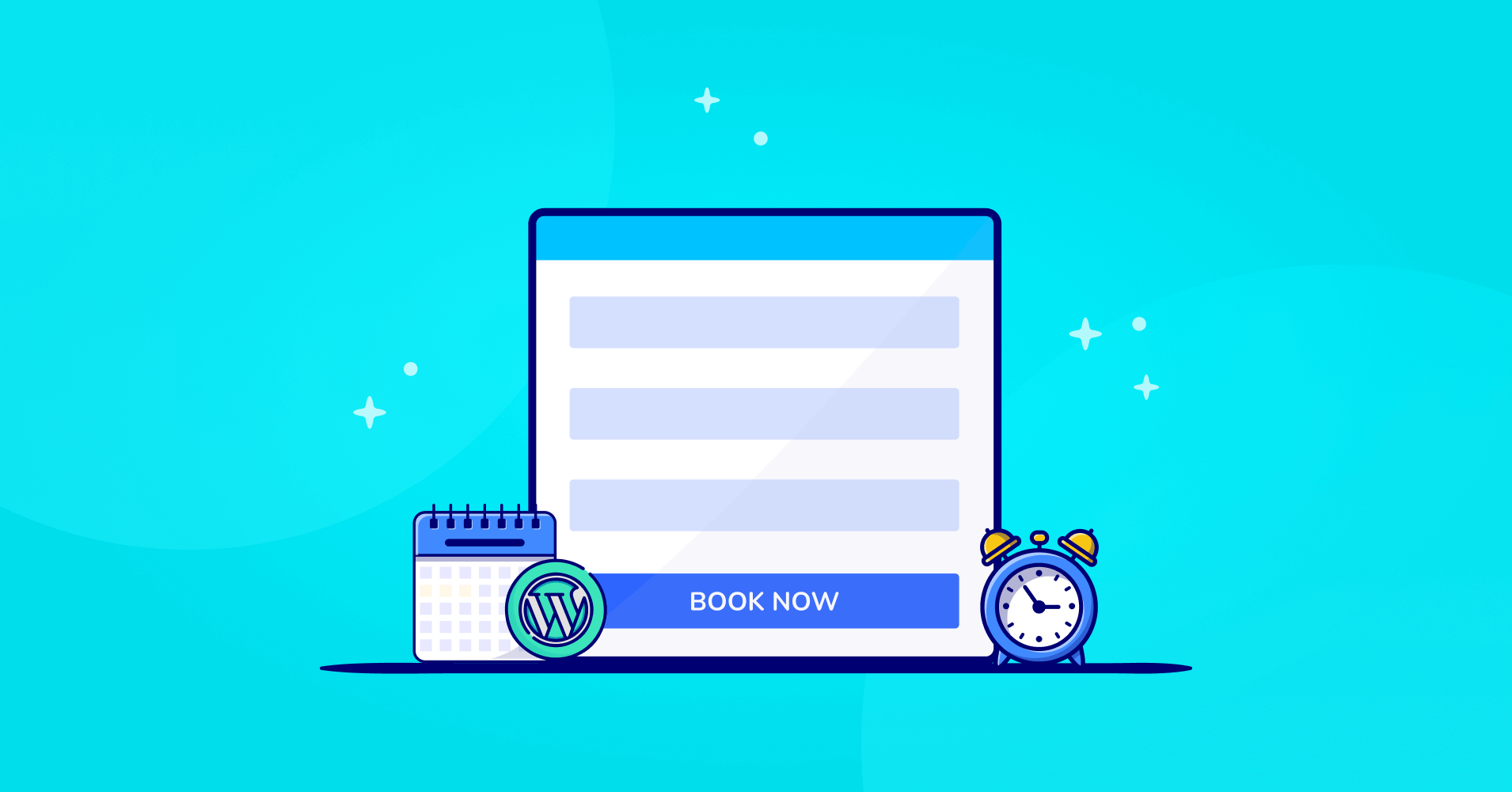 WordPress booking form