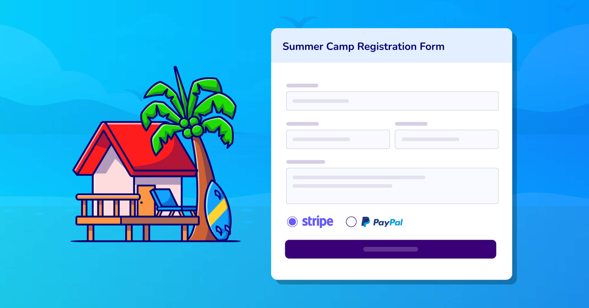 Summer camp registration form