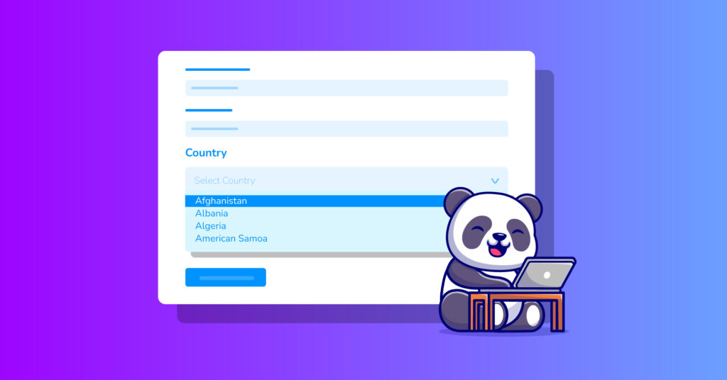Add a Country Dropdown List to Your Online Forms