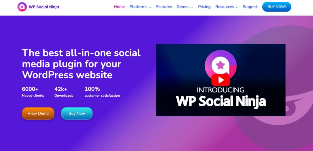 WP Social Ninja