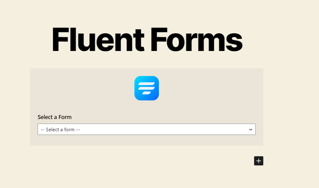 Publishing the form using Gutenberg block editor