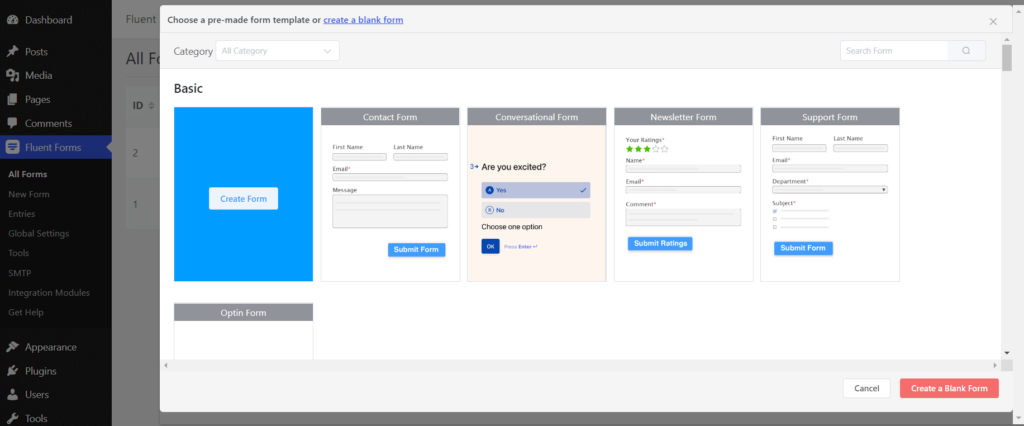 Creating a summer camp registration form