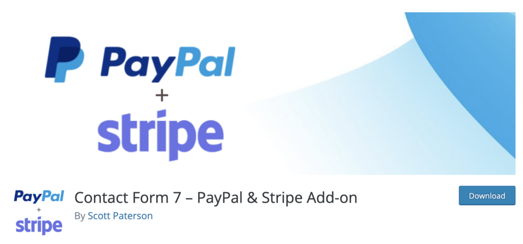 Contact Form 7 -Stripe & PayPal add on logo