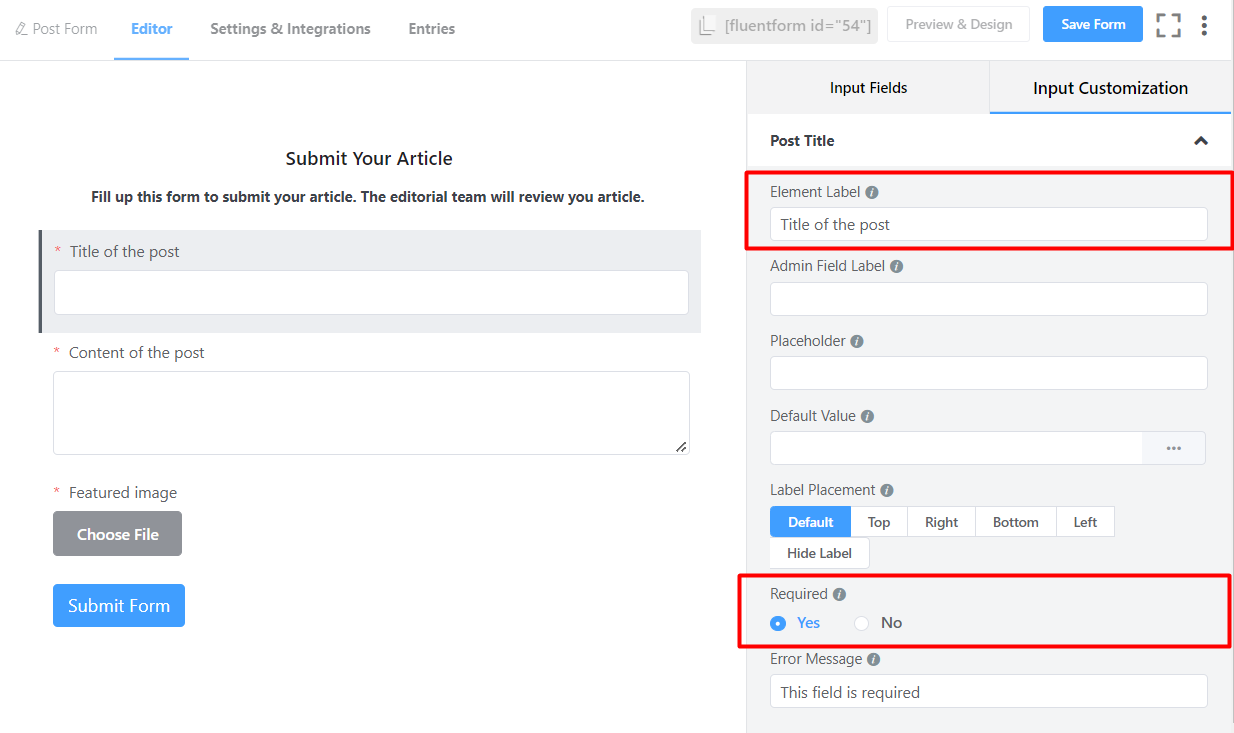 How to Use Rich Content Editor in WordPress - Fluent Forms