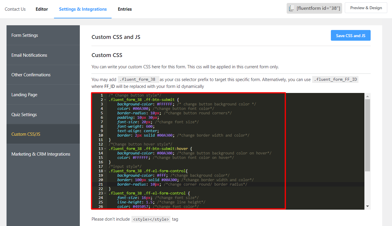 Craft Forms with Beautiful Background Pictures - Fluent Forms