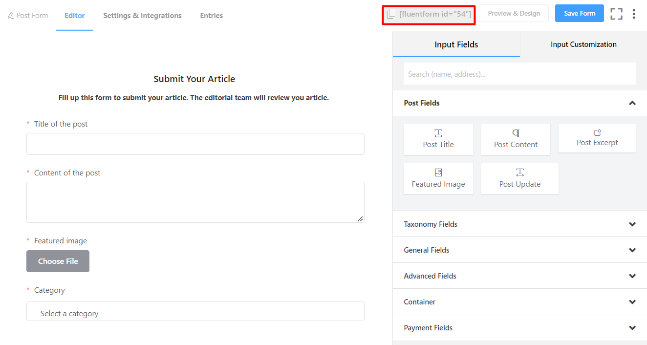 How to Use Rich Content Editor in WordPress - Fluent Forms