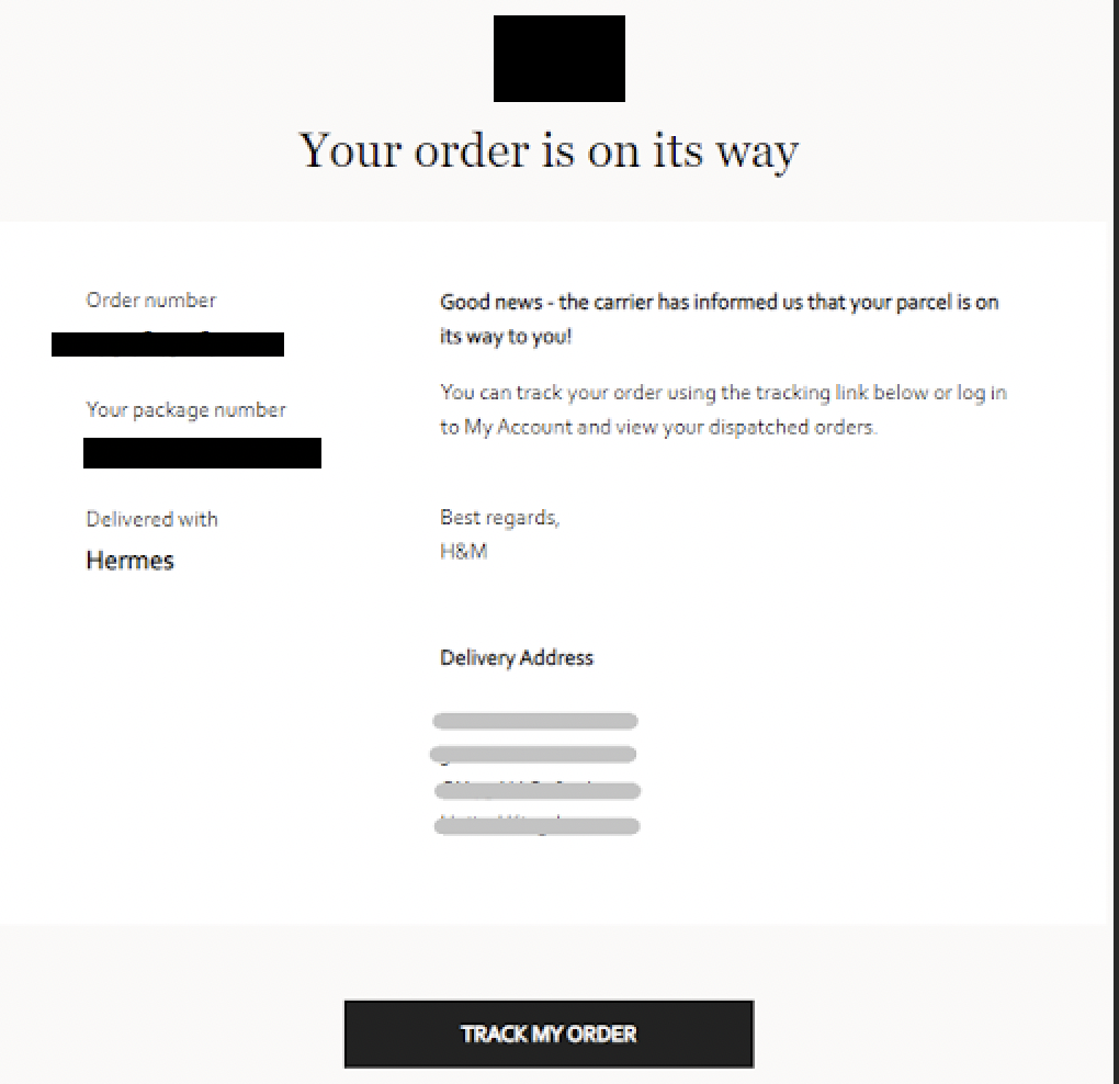 order confirmation email, wordpress