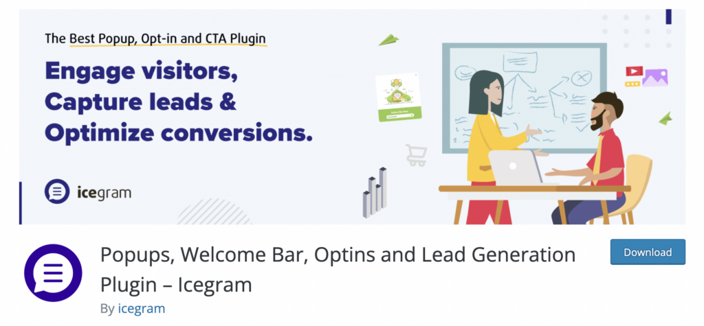 WordPress plugins, WordPress lead generation theme, icegram