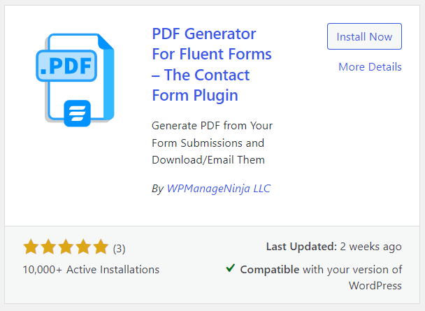 Install PDF Generator Module