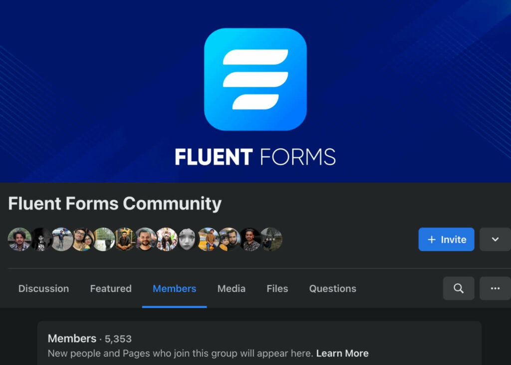 Fluent Forms - Facebook Community