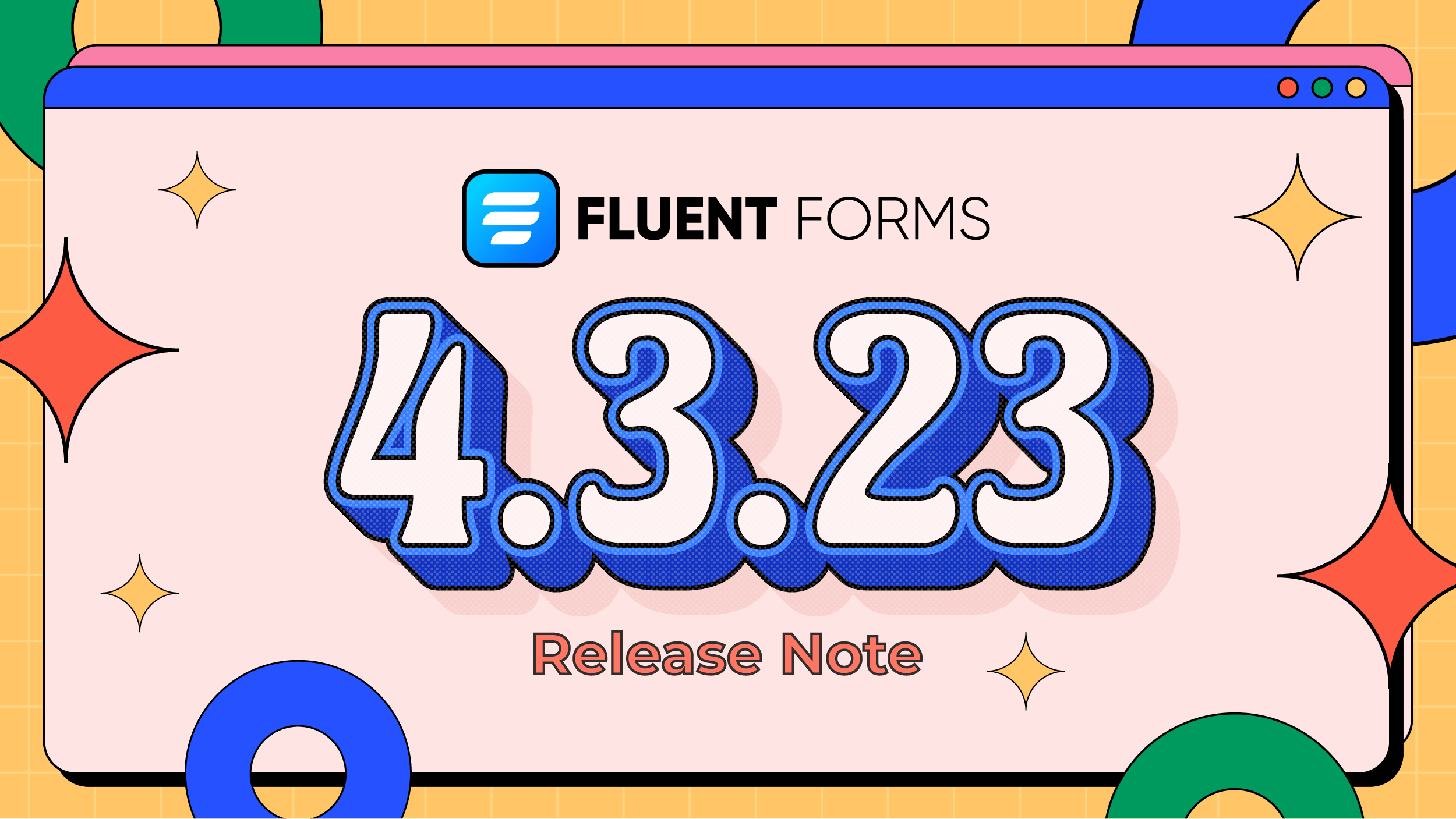 Fluent Forms update 4.3.23 release note
