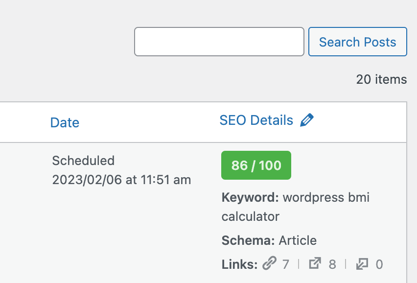 SEO in WordPress using plugins