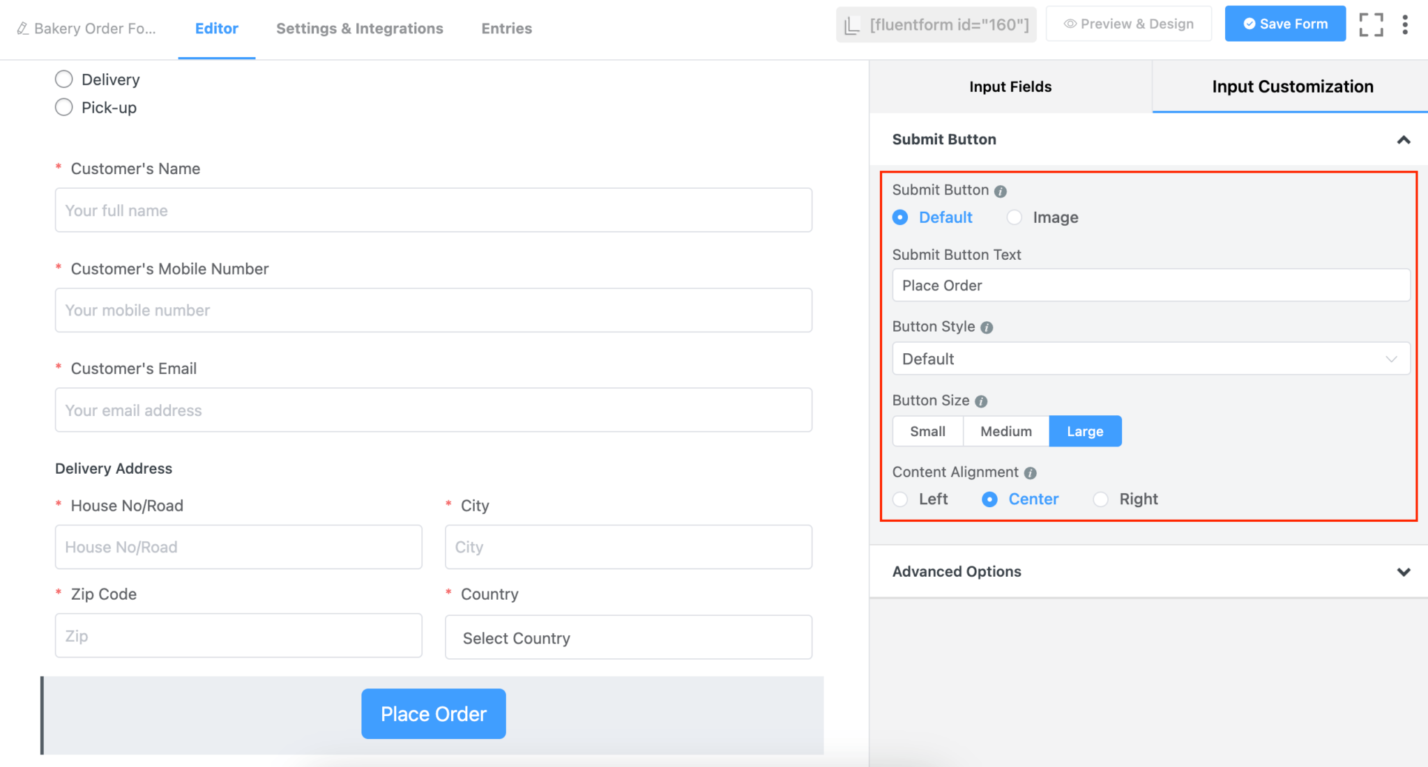 How to Create the Perfect Bakery Order Form for Your Customers - Fluent ...