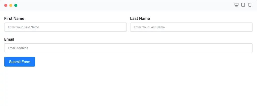 form preview