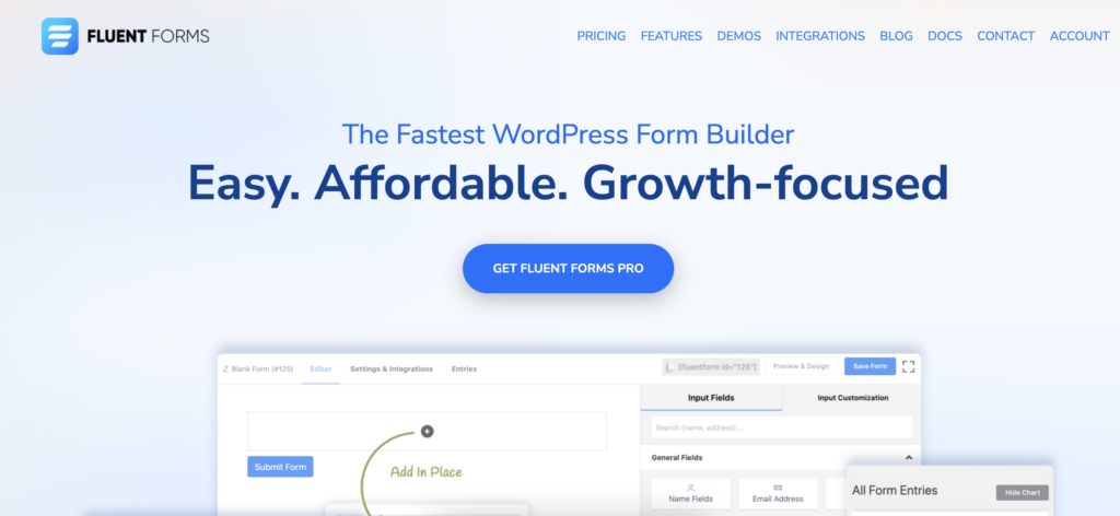 user-friendly website, fluent forms, wordpress, how to grow your online business fast