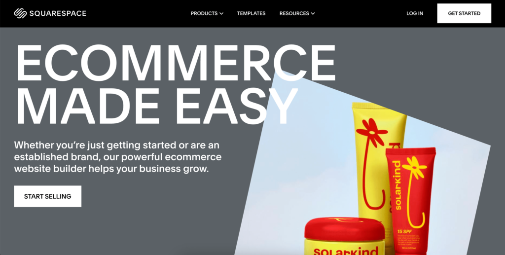 Squarespace ecommerce