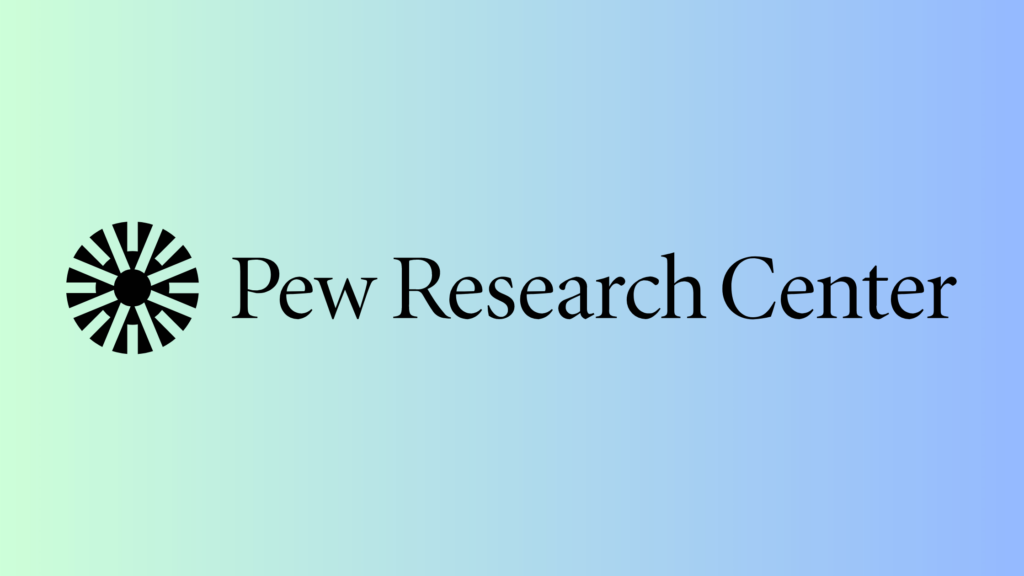 Pew Research center, market research tool.
