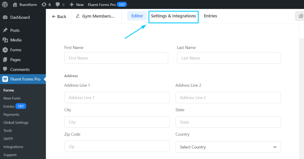 Get instant SMS notifications to stay in touch with fluent forms 