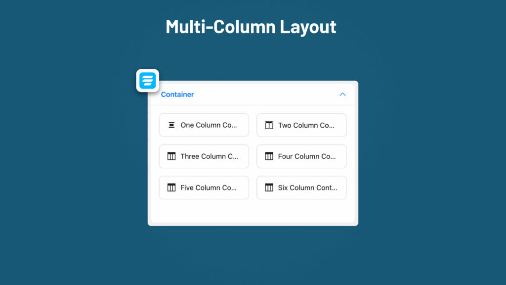 Multi-column layout